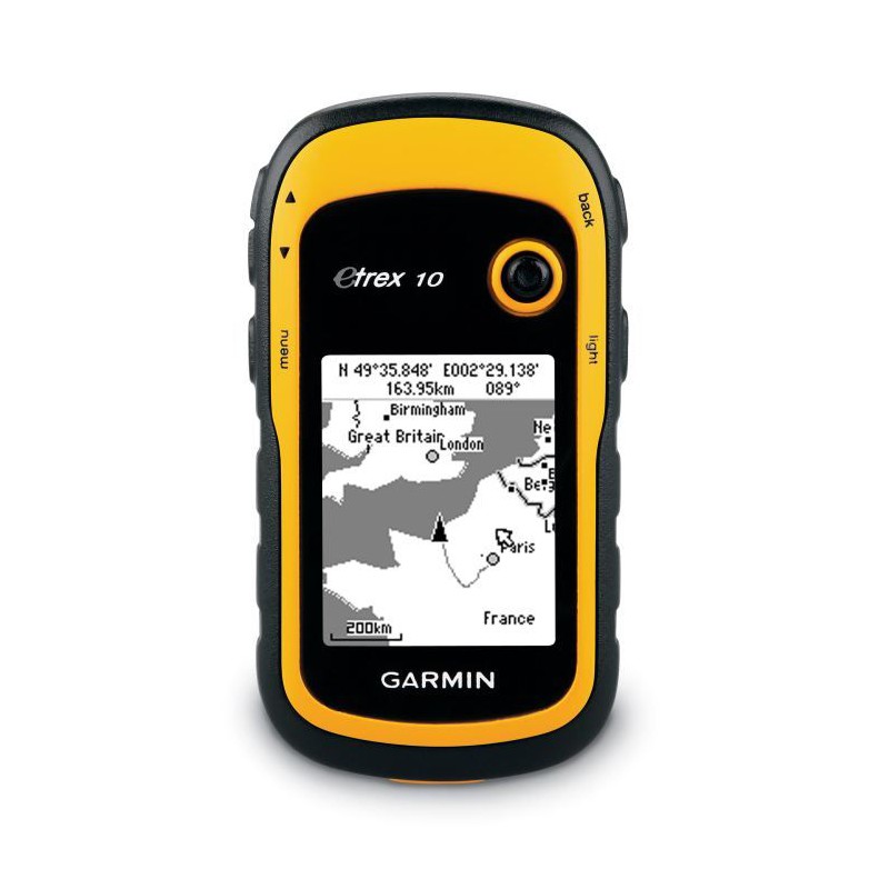 using garmin etrex 10