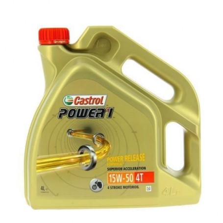 Castrol power engine oil 1 4t 15w-50 - 4 l