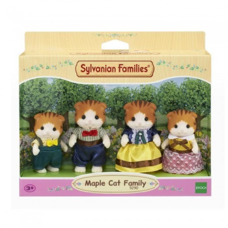 Sylvanian families 5290 family cats roux
