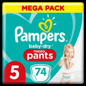 pampers baby dry pants 5 mega pack